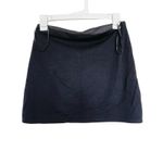 Verte Skirt Sz Small Boho Bohemian Festival Tribal Embroidered Mini Earthy Black Photo 2