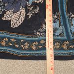 Farm Rio  Blossom Tapestry Black Bee‎ Smocked Oversized Blouse Top NWT XS Photo 8