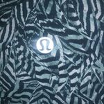 Lululemon S Rare Hombre Tiger Turquoise Black Leggings Photo 5