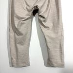 Outdoor Voices  TechSweat Two-Tone Tan Cream Cropped Leggings Photo 6