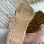 Altar'd State Altar’d State Light Pink Faux Leather Snake Knee High Heeled Boho Western Boots Photo 1