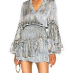 Alexis  Leannie Dress Long Sleeve Diamond Print XS Photo 0