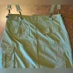 Forever 21 Cargo Skirt w Detachable Suspenders & Pockets in Army Green -… Photo 9