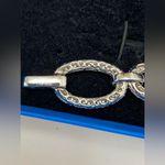 Victoria Wieck Sterling Silver Rhodium Plated Pave Crystal Bracelet Photo 1