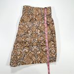 J.Crew Size M Poplin Short in Ornate Paisley Pull-On Cotton Pocket Style BH824 Photo 12