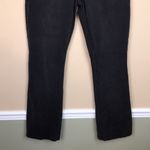CAbi Women’s Curvy Slim Boot Cut Faded Black Denim Jeans Photo 2