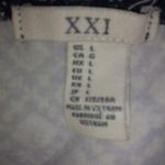 Forever 21 XXI LJ Y2K Diamond Crop Pinup Top Black n White Photo 3