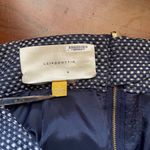 Leifsdottir Anthropologie Tweed Bow Skirt Blue Size 8 Photo 3