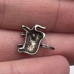 Vintage Women's Elephant 3D 925 Sterling Silver Bracelet Charm Necklace Pendant Photo 6