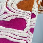 Farm Rio NWOT  Wool Blend Hearts Fleece Oversized Coat Size S Multicolor Photo 8