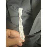 Lululemon Women’s Vent It Out Crop Leggings Size 6 Black Yoga Workout Sheer Leg Photo 1