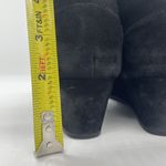 Clarks Womens Size 9 Boots Artisan Ankle 20701 Black Suede Leather Wedge Heel Photo 4