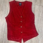Docker’s Vintage Corduroy Rust or Burnt Orange Vest L Size L Photo 0