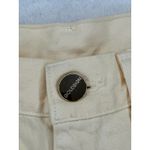 GoldSign Women's butter yellow Wide Leg Jeans Size 27 High Waist Denim Casual Tan Photo 6