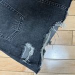 BDG URBAN OUTFITTERS  Grey Black Denim Distressed Jean Mini Skirt Size small Photo 6