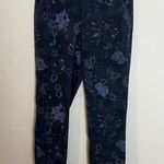 Marine layer - Re-Spun Allison Pant Navy Floral Casual Pull On Travel Photo 1