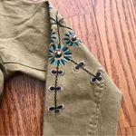 Buffalo David Bitton David Bitton Buffalo RARE Embroidered Collar V-neck Tan Jacket Women’s Size S Photo 8