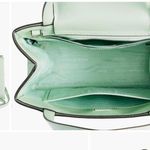 Kate Spade Sam Icon Small Spazzolato Leather Tote Crossbody Bag Pistachio Cream Photo 2