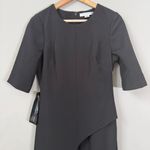 Kay Unger Davina Walk Thru Jumpsuit Women's 6 Black Formal Cocktail Party NWT Photo 7