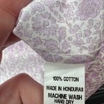 Ann Mashburn  Victoria peasant top Liberty floral purple sz S Photo 3