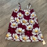 Simonetta White and Yellow Sundress Sleeveless Spaghetti Strap Photo 1