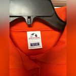 Woman’s Polo Short Sleeve Medium Orange Playerytees (30) Photo 2