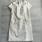 Jones New York  White Stretch Crocodile Print Dress 4 Photo 2