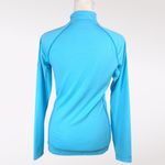 Eastern Mountain Sports Quarter Zip Pullover Aqua Blue Long Sleeve Top Small Photo 4