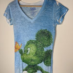 Awake Epcot International Flower & Garden Festival Womens Small T Shirt Mickey 2013 Photo 0