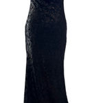 Calvin Klein  Black Sequin Gown Evening Dress Formal Party Pageant Prom Size 6‎ Photo 0