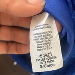 Pinkblush  Cobalt Royal Blue Lace Long Sleeve Maternity Dress Photo 10