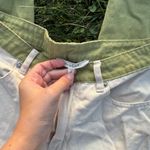 Et clet color block pants green and cream White Photo 3