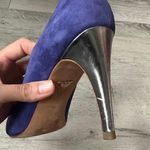 Diane Von Furstenberg Anette Blue Heels Photo 7