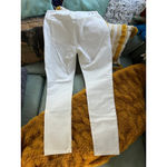 CAbi Women's  White Straight Leg Jeans Size 8 Photo 4