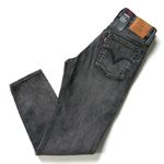 Levi's NWT Wedgie in Better Weatherhead Black Gray High Rise Tapered Jeans 25 Photo 6