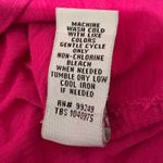 Catherines Women 2X Pink Short Sleeve Crochet Detail Top Lounge Casual Travel Photo 5