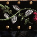 Romeo + Juliet Couture Romeo + Juliet Couture Black Belt Floral Embroidery NWT L/XL RJB008 Photo 10