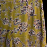 Boohoo Lime Green Paisley Print Culotte Pants Photo 8