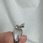 Park Lane Vintage Butterfly Ring  Faux Silver and Rhinestone Photo 5