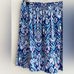 Divided  by H&M Bohemian Aztec Geometric Print Neon Mini Skirt, Size 6 Photo 3