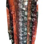 Cost Plus World Market Multicolor Sheer Kimono Orange Size undefined Photo 0