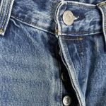 Levi's  501 Original Cropped Fray Hem Ripped Knee Jeans Women’s Sz 28 Photo 1