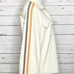 Harley Davidson  Stripe Sleeve Button Up Shirt Shacket Women’s Size Large Photo 6