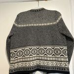 Vintage Woman’s Sz: M Cambridge Dry Good Open Wool Cardigan Fair Isle Gray Size M Photo 9
