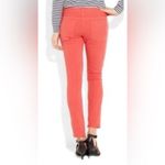 J.Crew NTM: Coral Colored Mid Rise Toothpick Skinny Jeans Sz 29 Photo 15