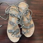 Sam & Libby Studded Lace Up Gladiator Sandals  Photo 0