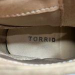 Torrid natural perforated stacked bootie size 9.5 Photo 6