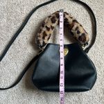 Betsey Johnson Luv Betsey Vegan Leather Small Black Crossbody Bucket Bag Photo 2