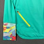 Title Nine  Womens Small Green Sunbuster‎ Pullover Shirt Long Sleeve Pullover UPF Photo 1