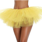 Women's,‎ Teen, Adult Classic Elastic 3, 4, 5 Layered Tulle Tutu Skirt H Photo 0